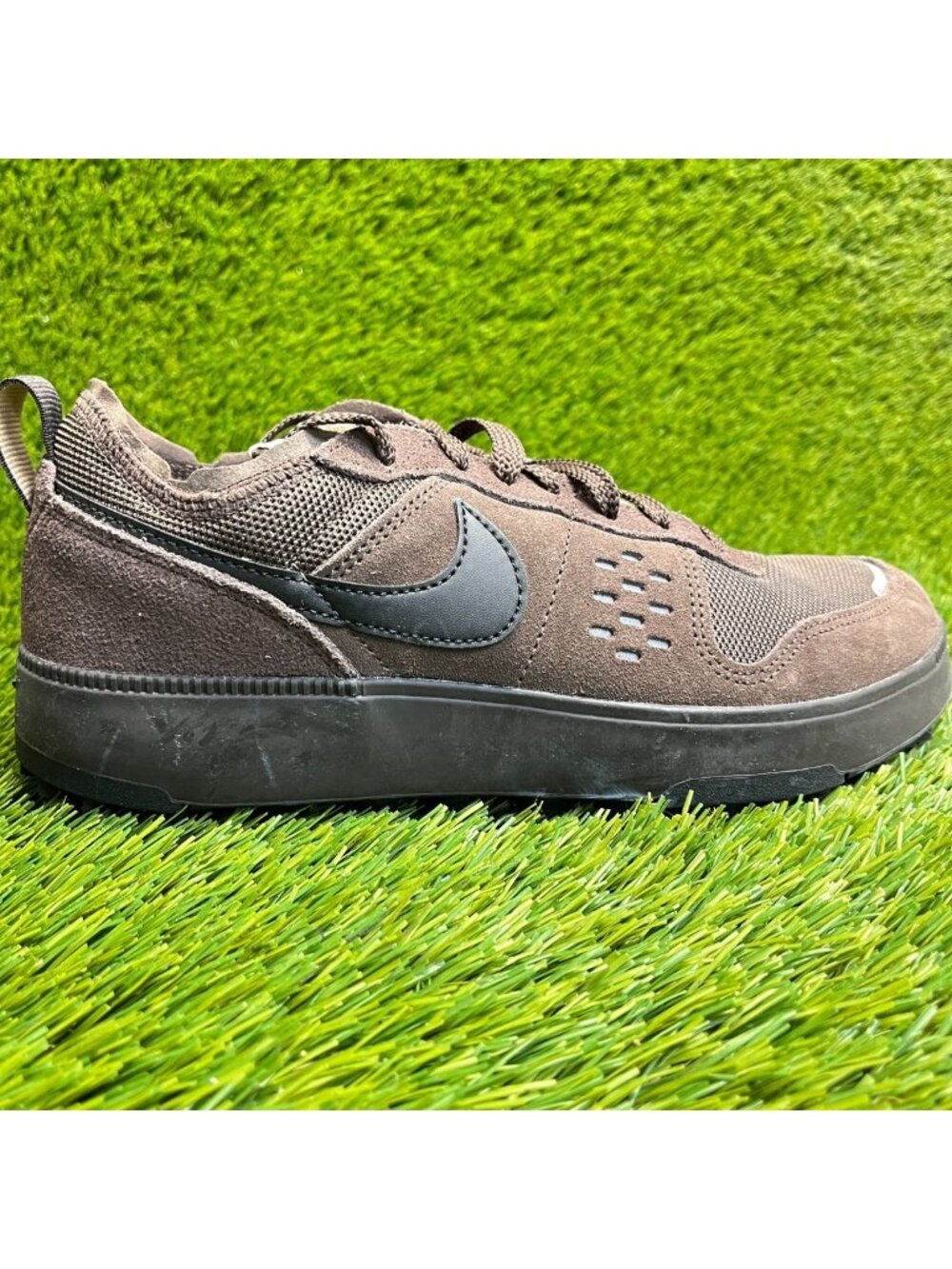 Nike C1TY Street Meat Mens Size 8 Baroque Brown Black Athletic Shoes Sneakers